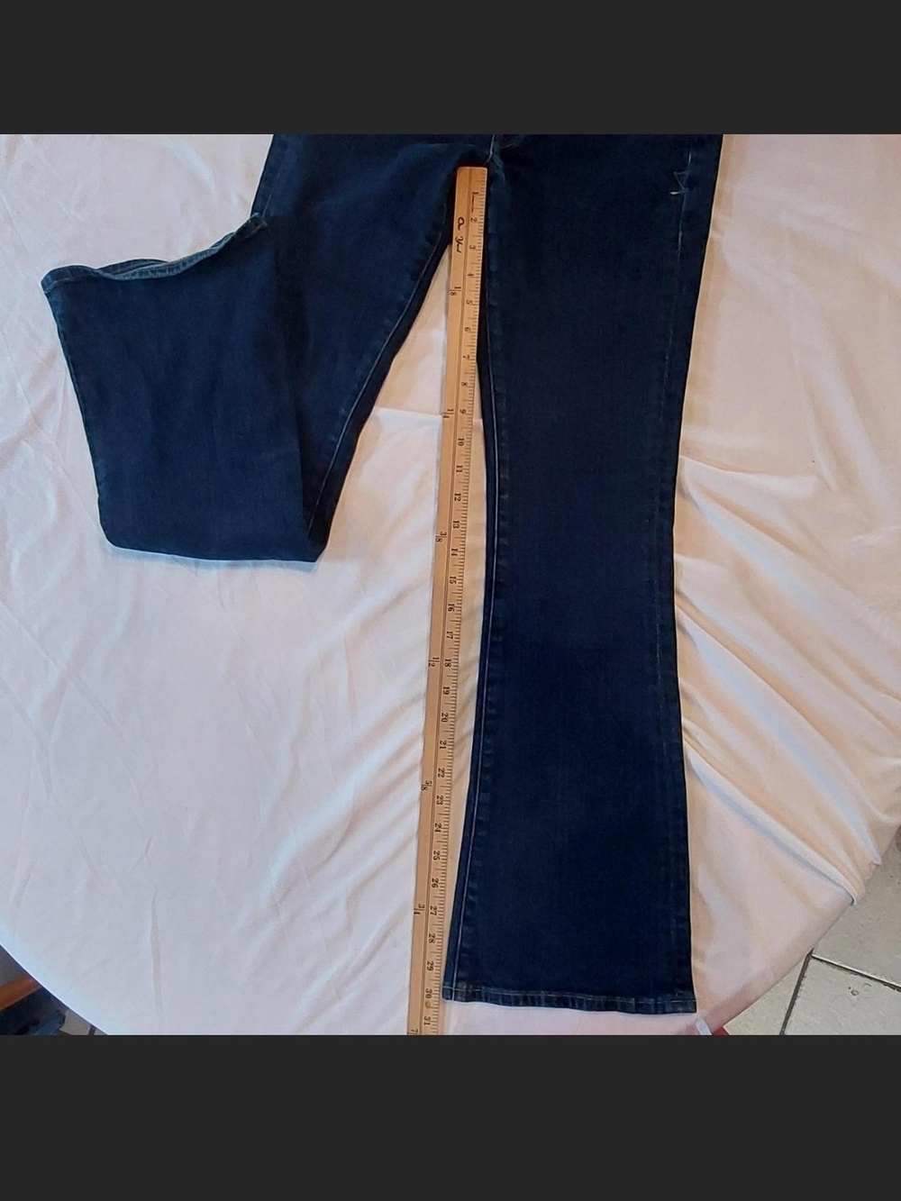 Vintage early Y2K Lucky Brand "Vineland Sweet-N-Low" low-rise bootcut jeans SZ 2 - Picture 4 of 8